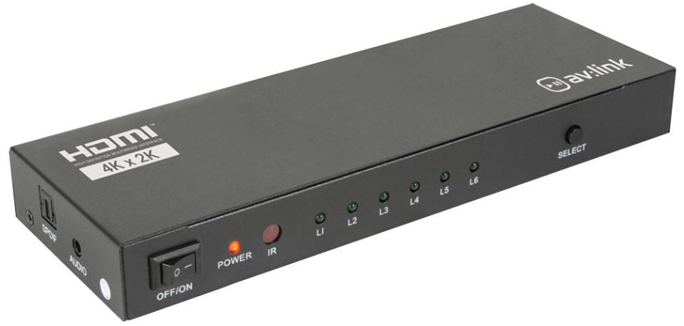 2x4 UHD HDMI Switch, 4K Full HD