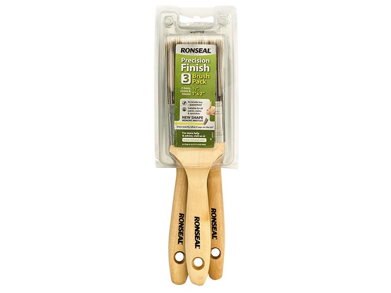 Precision Finish Brush (Pack 3)