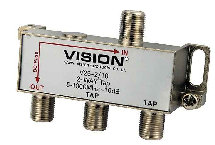 2-Way 10dB MATV Tap V26-2/10