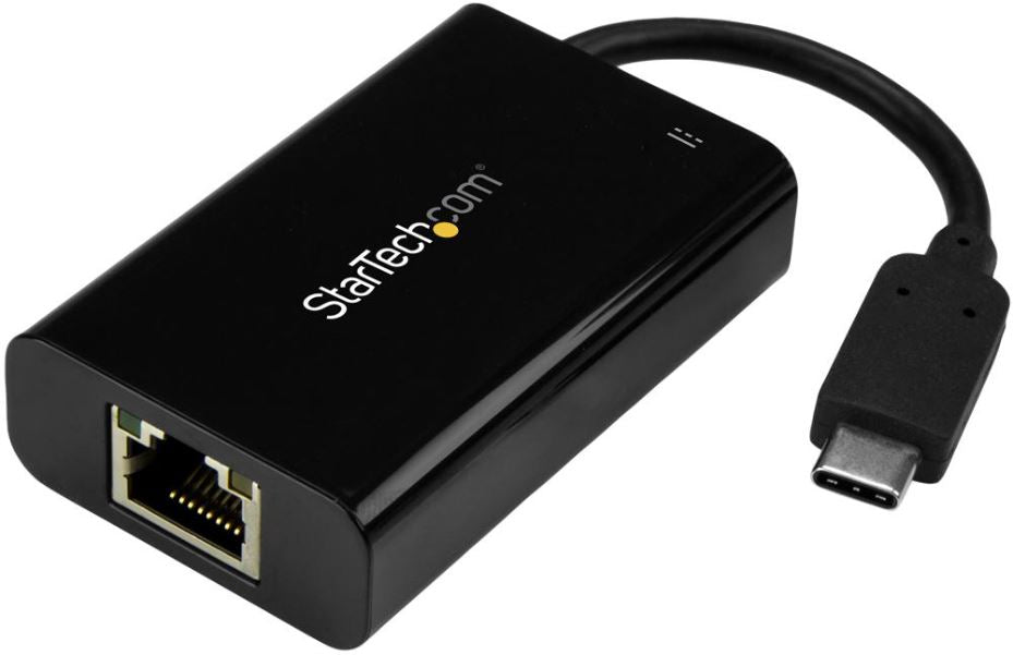 USB-C to Gigabit Network Adaptor with Power Delivery