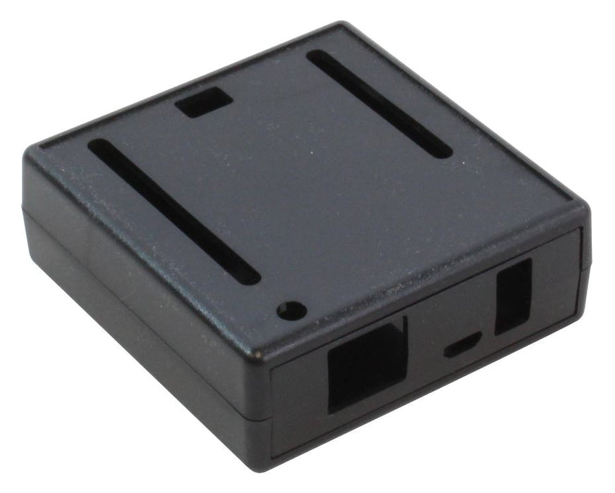 Black ABS Case for Arduino Leonardo, M0 Pro, Uno or Yun - 75x74x27mm