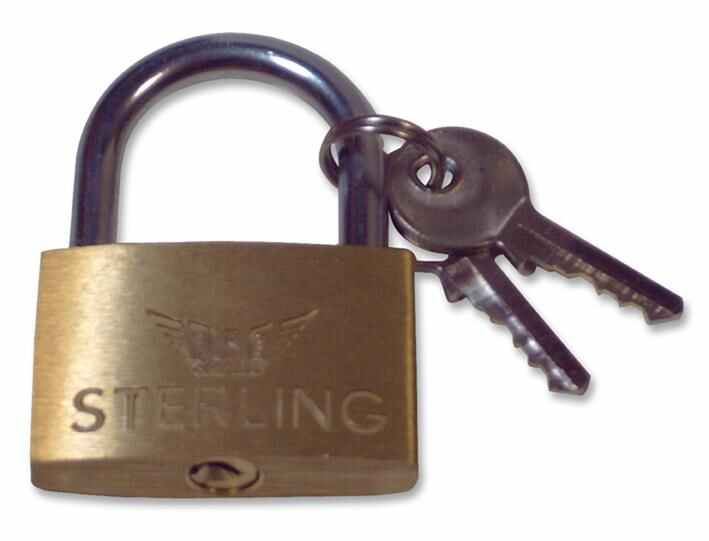 Brass Padlock 40mm