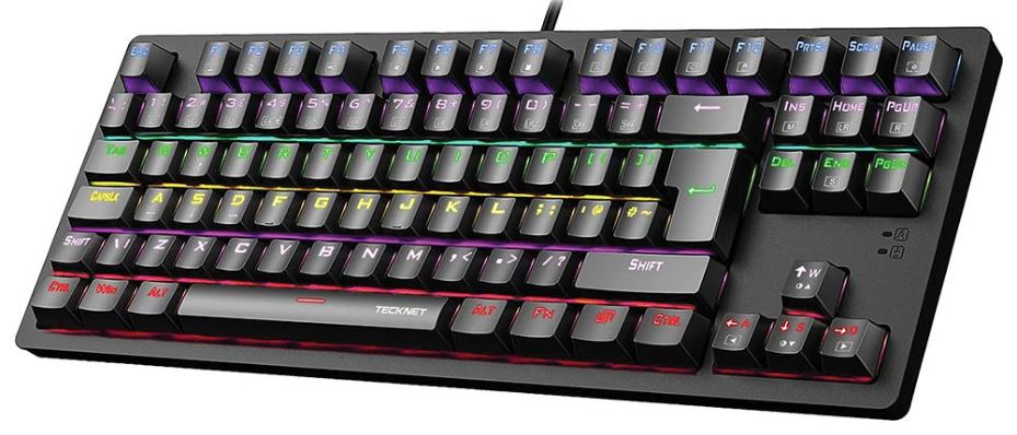 Mechanical Gaming Keyboard with LED Backlight