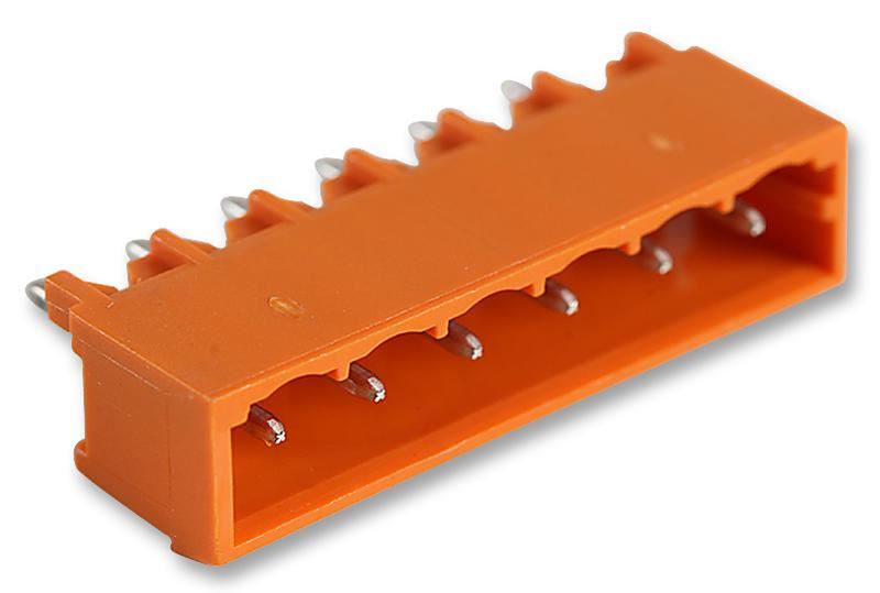 6 Pin THT PCB Header, Pitch 5.08mm