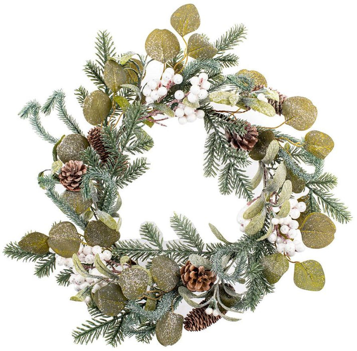 50cm Eucalyptus Decorative Wreath