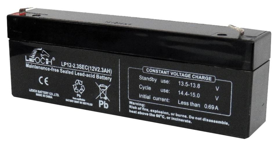 LP Series General Purpose 12V 2.3Ah Maintenance-Free SLA Battery