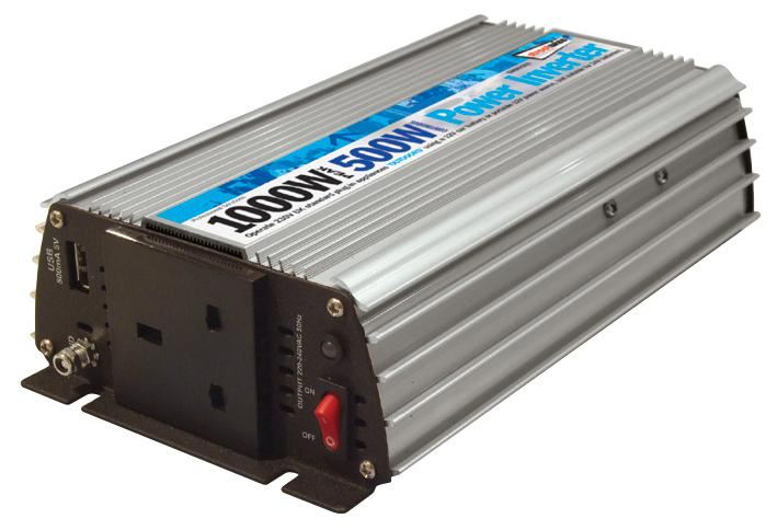 500W / 1000W Peak Power 12V Inverter with USB