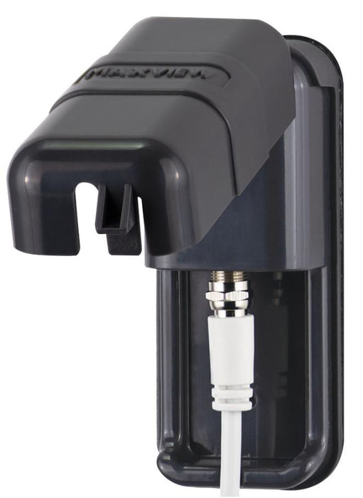 Weatherproof Socket, F Type Connnector, Anthracite