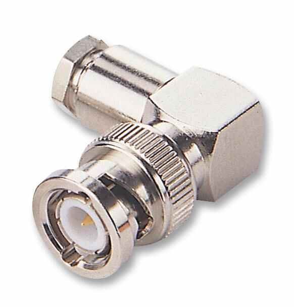 MULTICOMP PRO - 50 ohm BNC Right Angled Clamp On Plug, DC to 11GHz - RG174 Cable