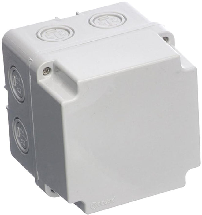 IP67 Thermoplastic Junction Box Enclosure with DIN Rail - 110x110x110mm