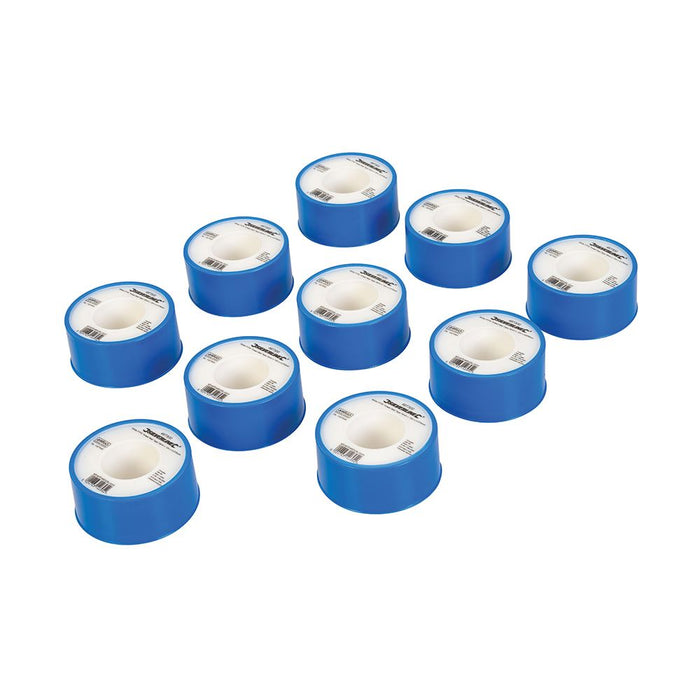 White PTFE Thread Seal Tape 10pk