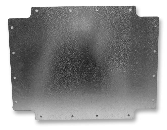 Zinc Coated Mounting Plate for Wall Mount Enclosure