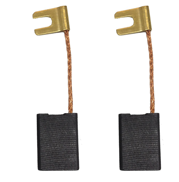 2x Carbon Brushes - Use on Black & Decker Pac Grinder (Size - 6.2 X 16 X 22)