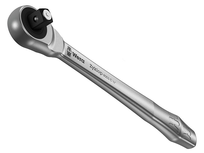 Zyklop Metal-Push Slim Ratchet 1/2in Drive