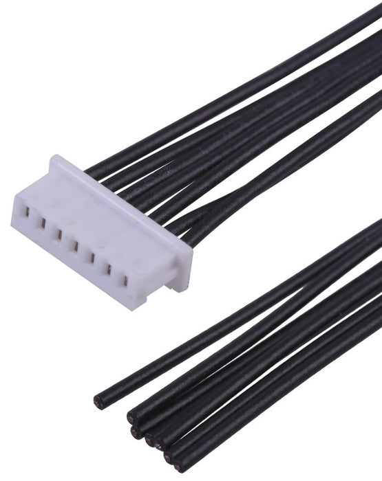 7 Pole PicoBlade Socket to Bare End Lead, Pitch 1.25mm, 75mm