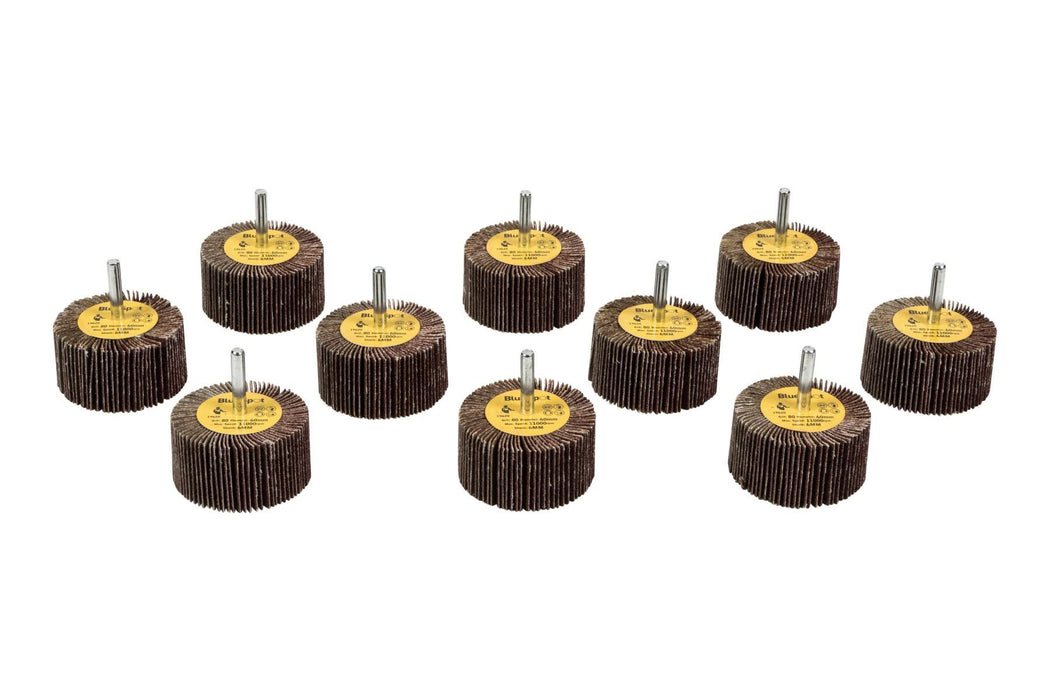 60mm Flap Wheels In Box - 10 Piece