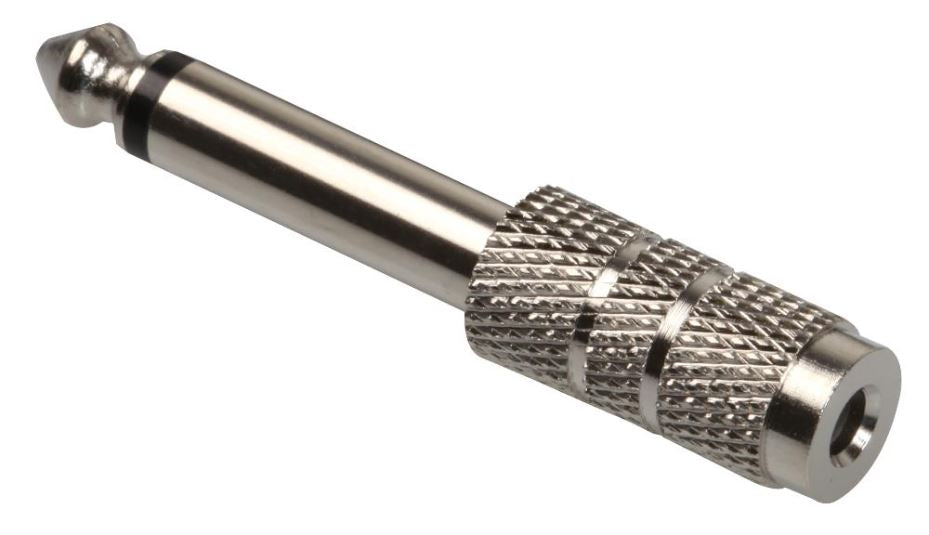 3.5mm Stereo Jack to 6.35mm Mono Jack Adaptor