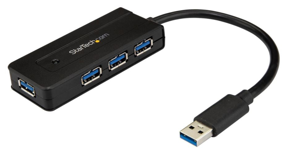4 Port USB 3.0 Hub with Fast Charge Ports