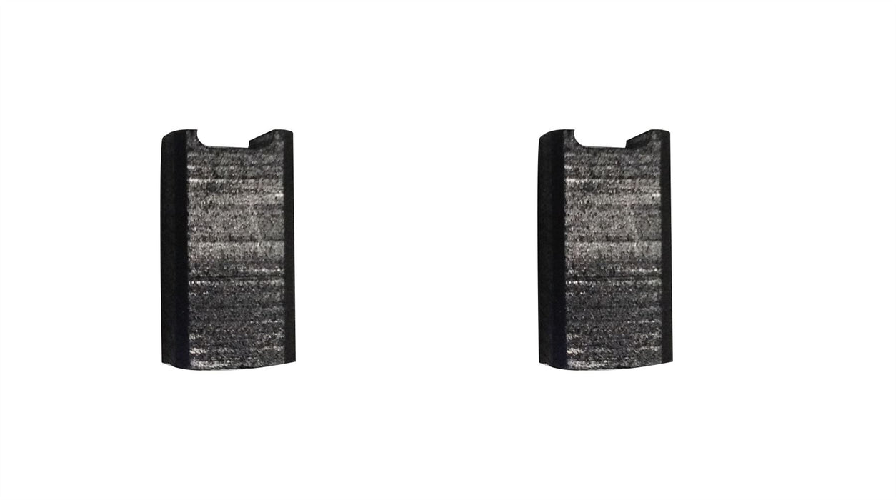 2x Carbon Brushes - Use on Dewalt Rotary Drill (Size - 6.3 X 6.3 X 12)