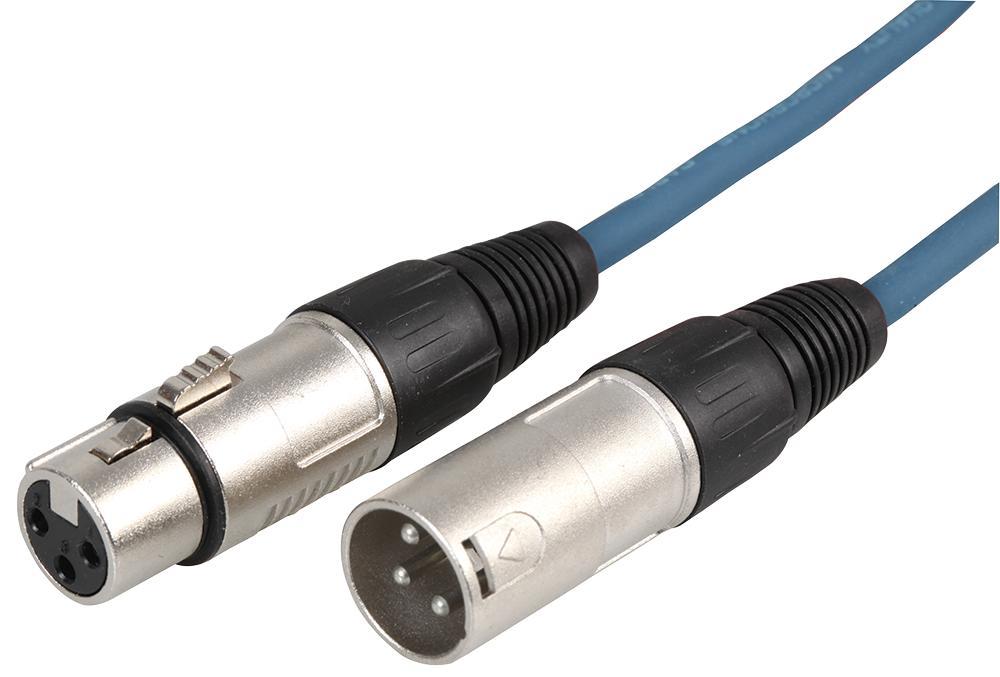 3 Pin XLR Male to Female Microphone Lead