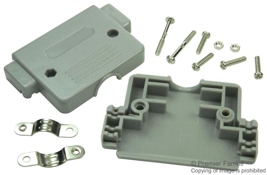 Backshell for DD, 50 Way, ABS