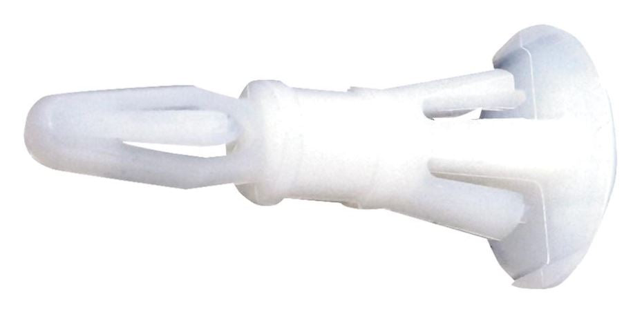 PCB Spacer, Round Reverse Lock-In Support, Nylon 6.6, 15.9mm x 9.5mm