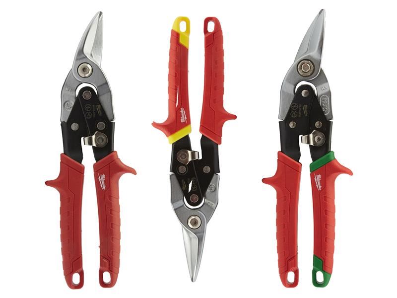 Metal Aviation Snips Set, 3 Piece