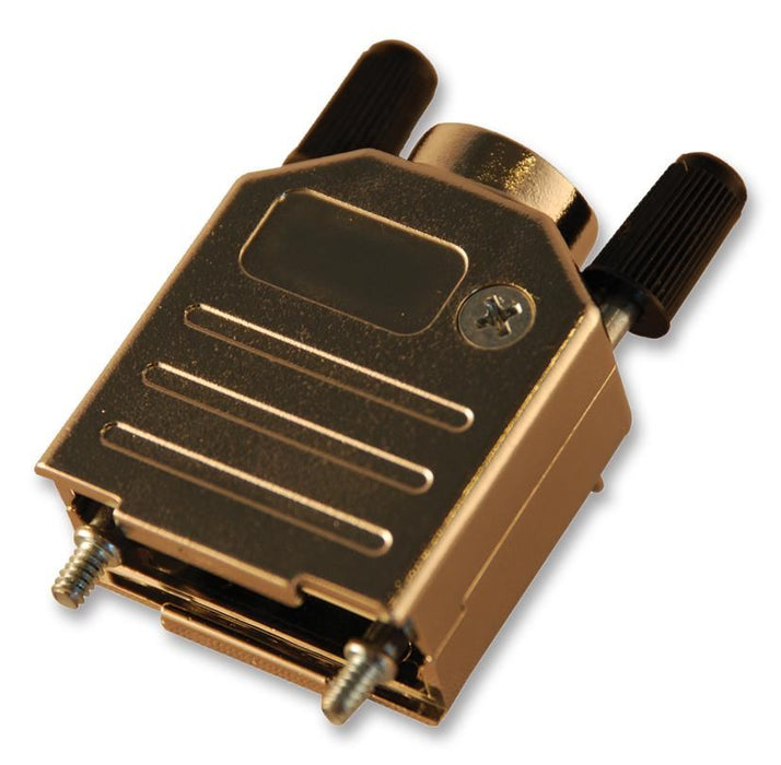 Backshell for DE, 9 Way, Metalised ABS