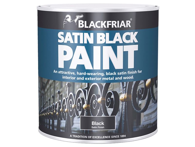 Satin Black Paint