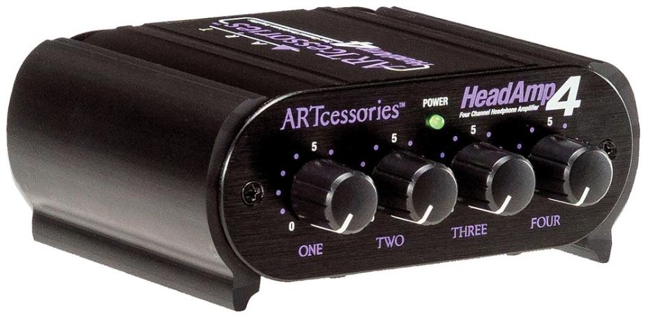 4 Channel Headphones Amplifier 3.5/6.3mm