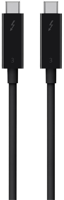 Thunderbolt 3 (USB-C) 40Gbps Male to Male Lead, 2m Black