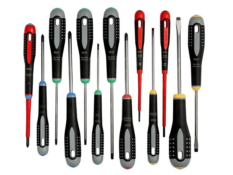 BE-9875 ERGO™ Screwdriver Set, 13 Piece