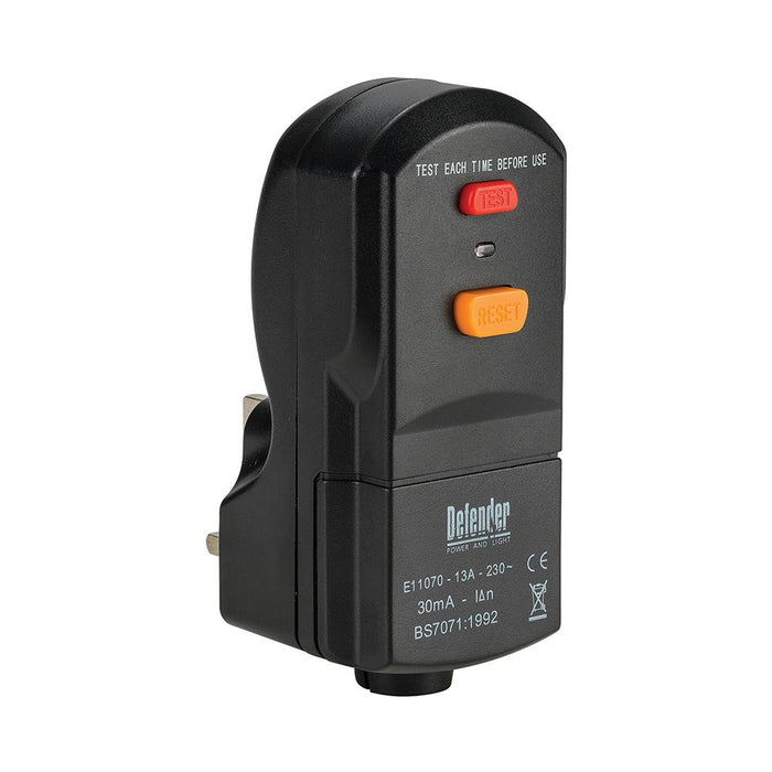 RCD Plug 13A (Wireable) - 230V