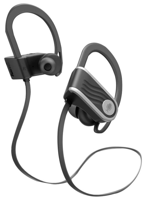 Bluetooth Wireless In-Ear Stereo Sports Headphones with Voice Command, Black -