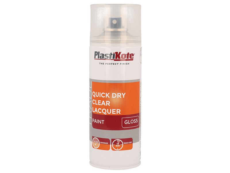 Trade Quick Dry Clear Lacquer Spray