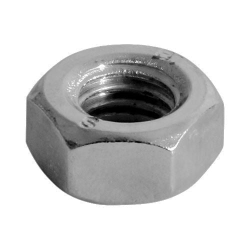 Metric Hexagonal Full Nuts - A2 Stainless Steel. Various Sizes Available