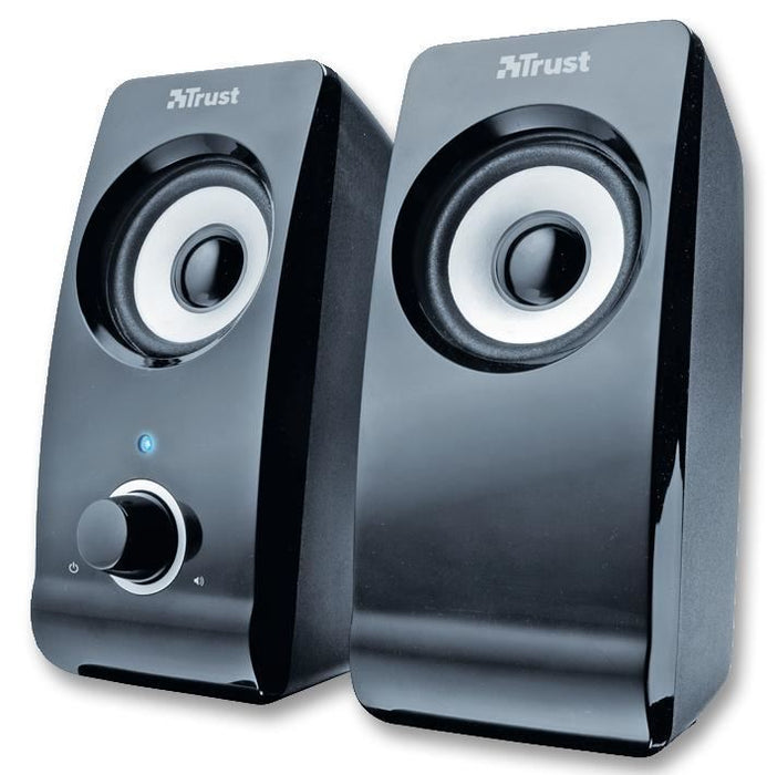 TRUST - Remo 16W 2.0 PC Speakers - Black