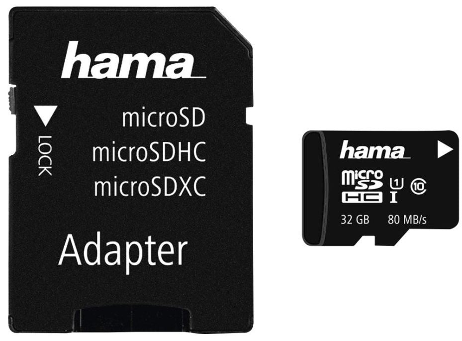 32GB Class 10 MicroSDXC UHS-I Memory Card 80MB/s