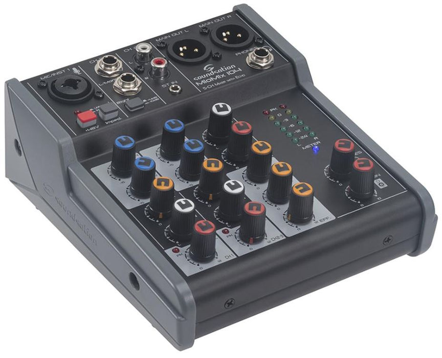 5 Channel Audio Mixer with Digital Echo