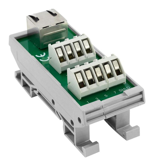 RJ45 DIN Mounting Interface Module