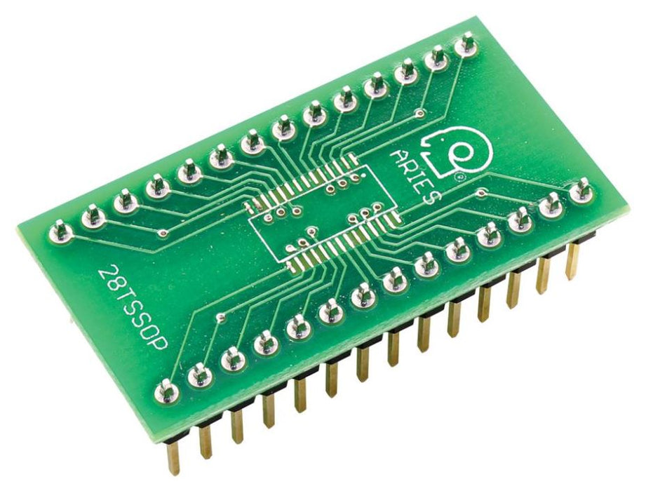 28-TSSOP to 28-DIP Small Outline IC Prototyping Adaptor