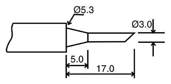 3mm Chisel Tip