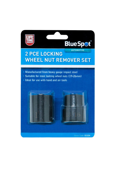 Locking Wheel Nut Remover Set