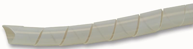 3mm Spiral Cable Wrap, Natural, 10m