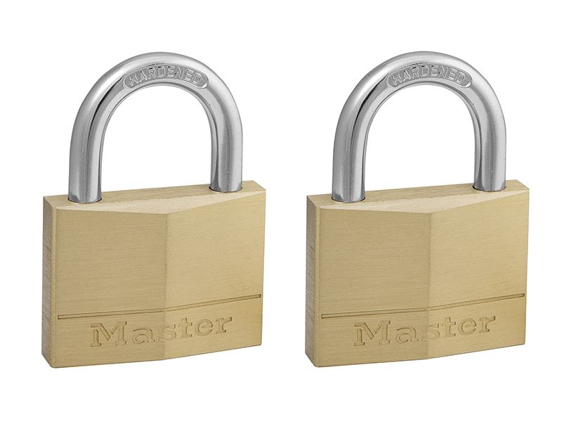 Solid Brass Padlocks Double Lever