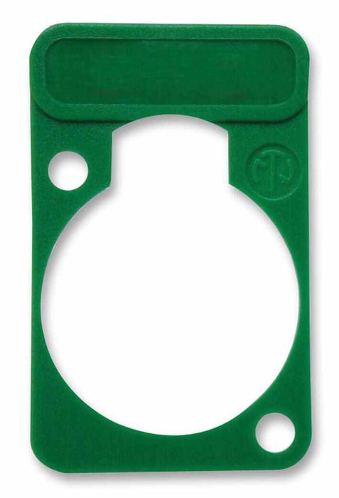 D-sub Shell Plate, Green