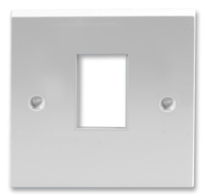 1-Way 6C Faceplate White