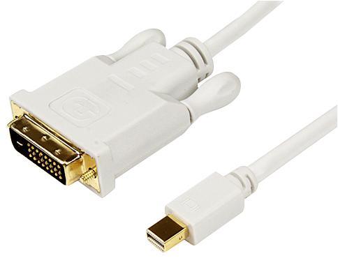 Mini DisplayPort to DVI-D Male to Male Lead